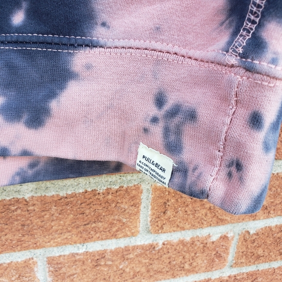 Pull & Bear tie dye crew neck sweatshirt - Picture 4 of 6